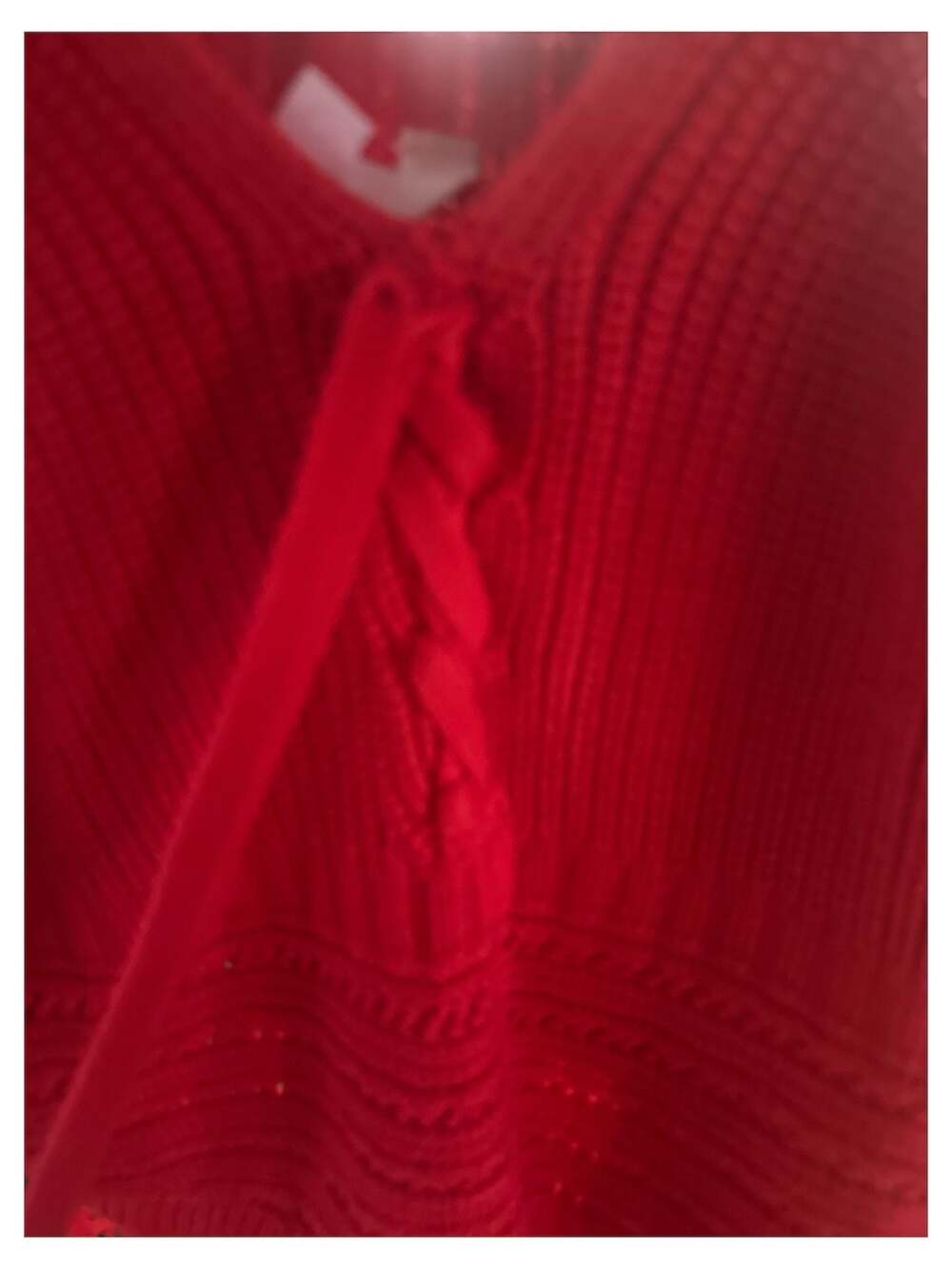 No Boundaries Women's Sweater Tank Top with Fringe Hem, Boho Style, Plus Sizes A - Picture 3 of 4